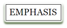 EMPHASIS